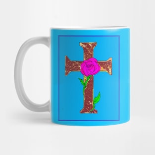 Rose and Cross Mug